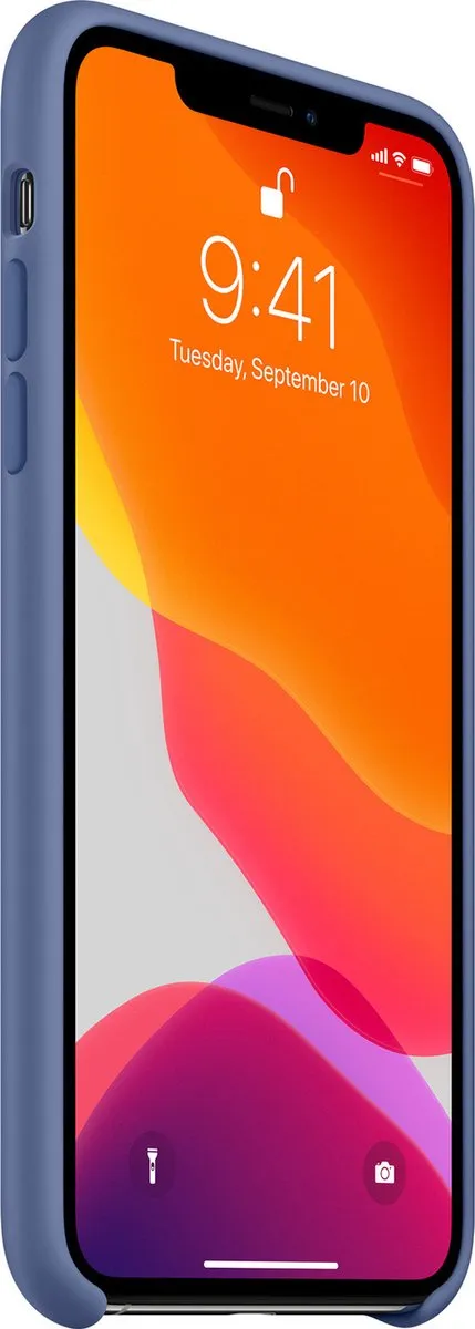 Apple Siliconen Hoesje iPhone 11 Pro Max MY122ZM/A - Blauw
