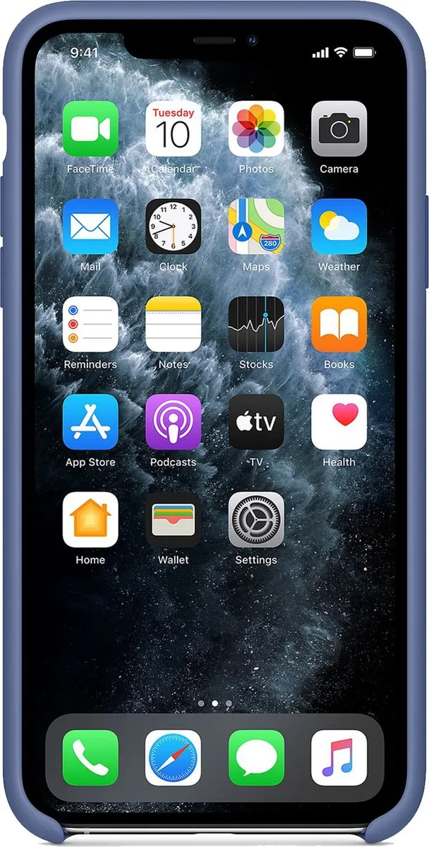 Apple Siliconen Hoesje iPhone 11 Pro Max MY122ZM/A - Blauw