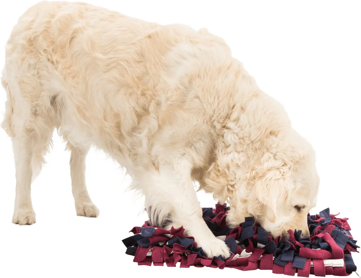 Trixie Snuffelmat voor Honden 50x34cm - Blauw/Rood/Wit - afbeelding 6 van 6
