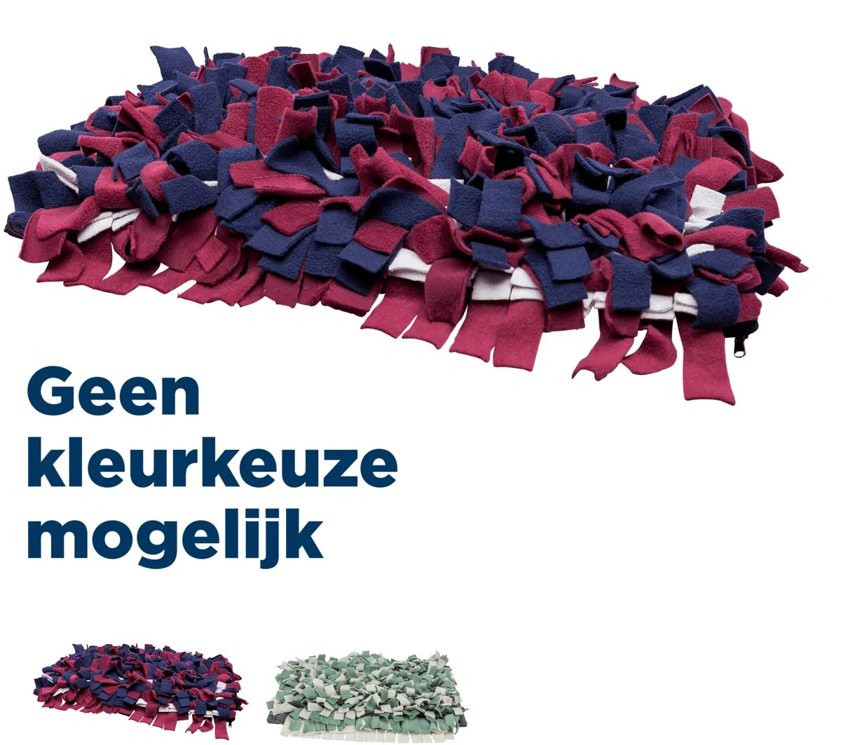 Trixie Snuffelmat voor Honden 50x34cm - Blauw/Rood/Wit