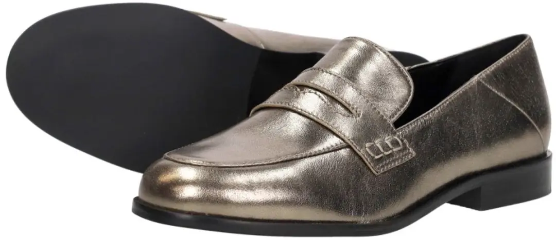 Shoecolate Mocassin - Goudkleur - Maat 36 - afbeelding 2 van 6