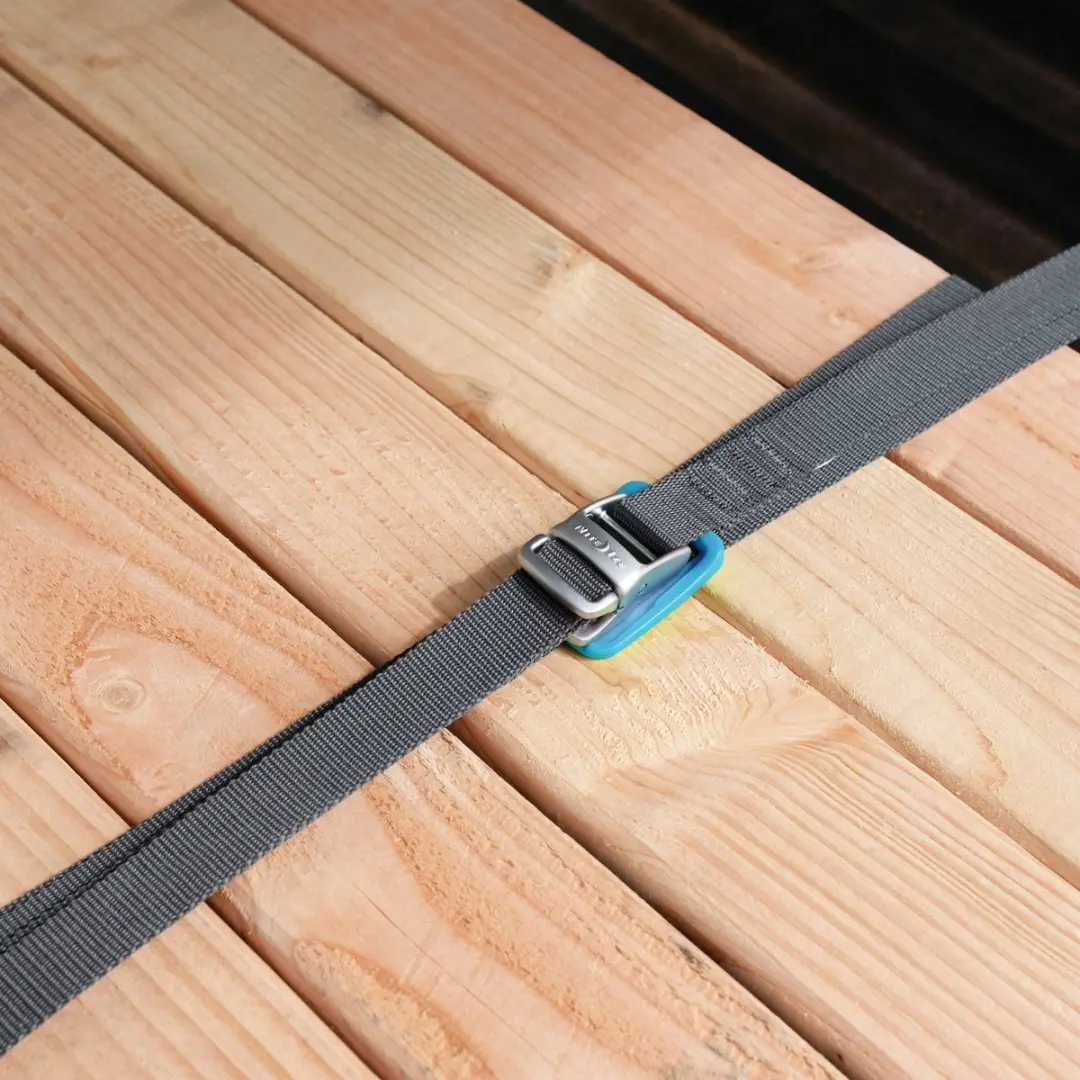 Nite Ize CamJam Tie Down 183cm - 2 Stuks - Grijs/Blauw - afbeelding 2 van 6