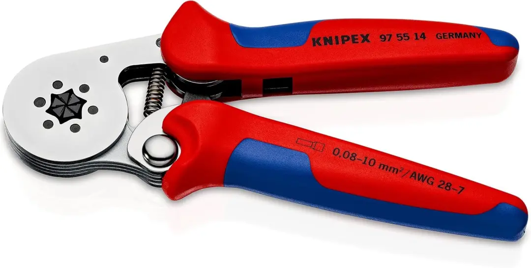 Knipex 97 55 14 SB Zelfinstellende Krimptang 180mm - afbeelding 6 van 6