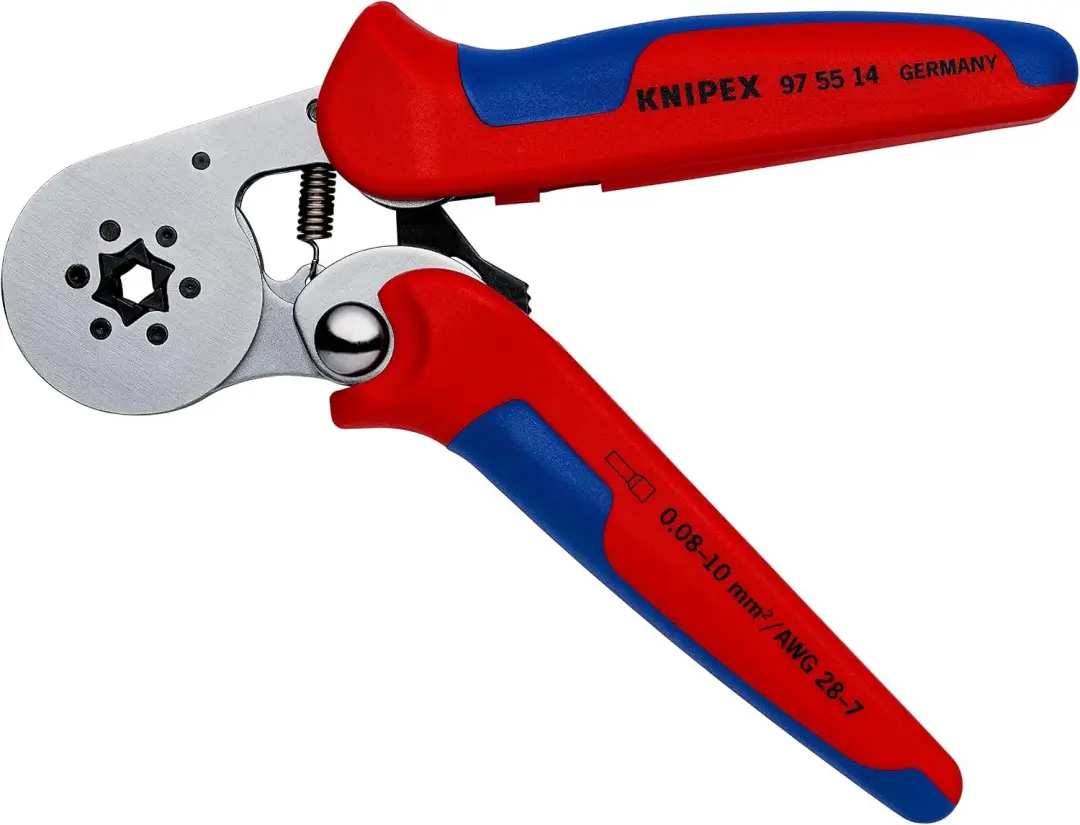 Knipex 97 55 14 SB Zelfinstellende Krimptang 180mm - afbeelding 5 van 6