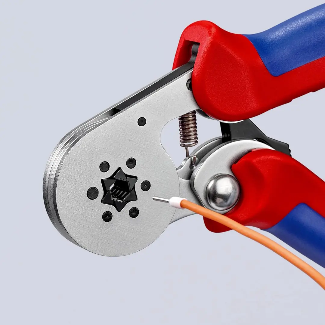 Knipex 97 55 14 SB Zelfinstellende Krimptang 180mm - afbeelding 2 van 6
