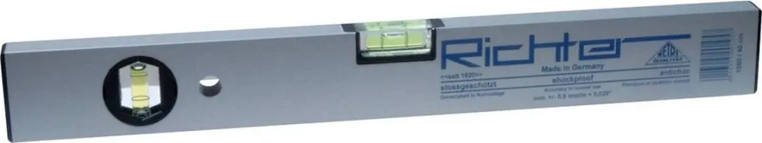 Richter 9010900 Metalen waterpas 40cm