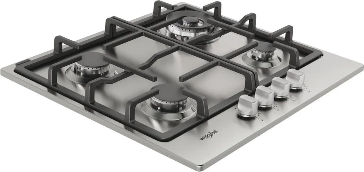 Whirlpool TGML 661 IX R Gaskookplaat 58cm - 4 Zones - 7,8kW
