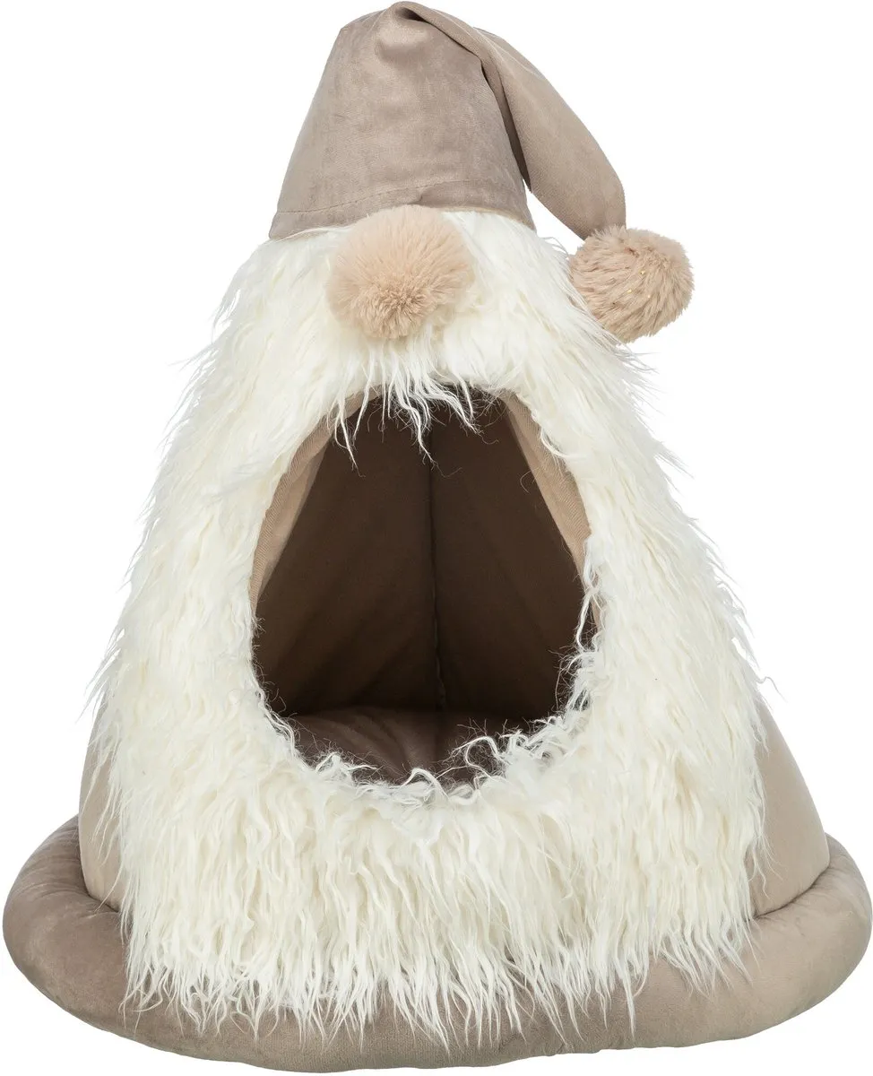 Trixie Xmas Tent Kabouter Velvet Beige 45x45x47cm