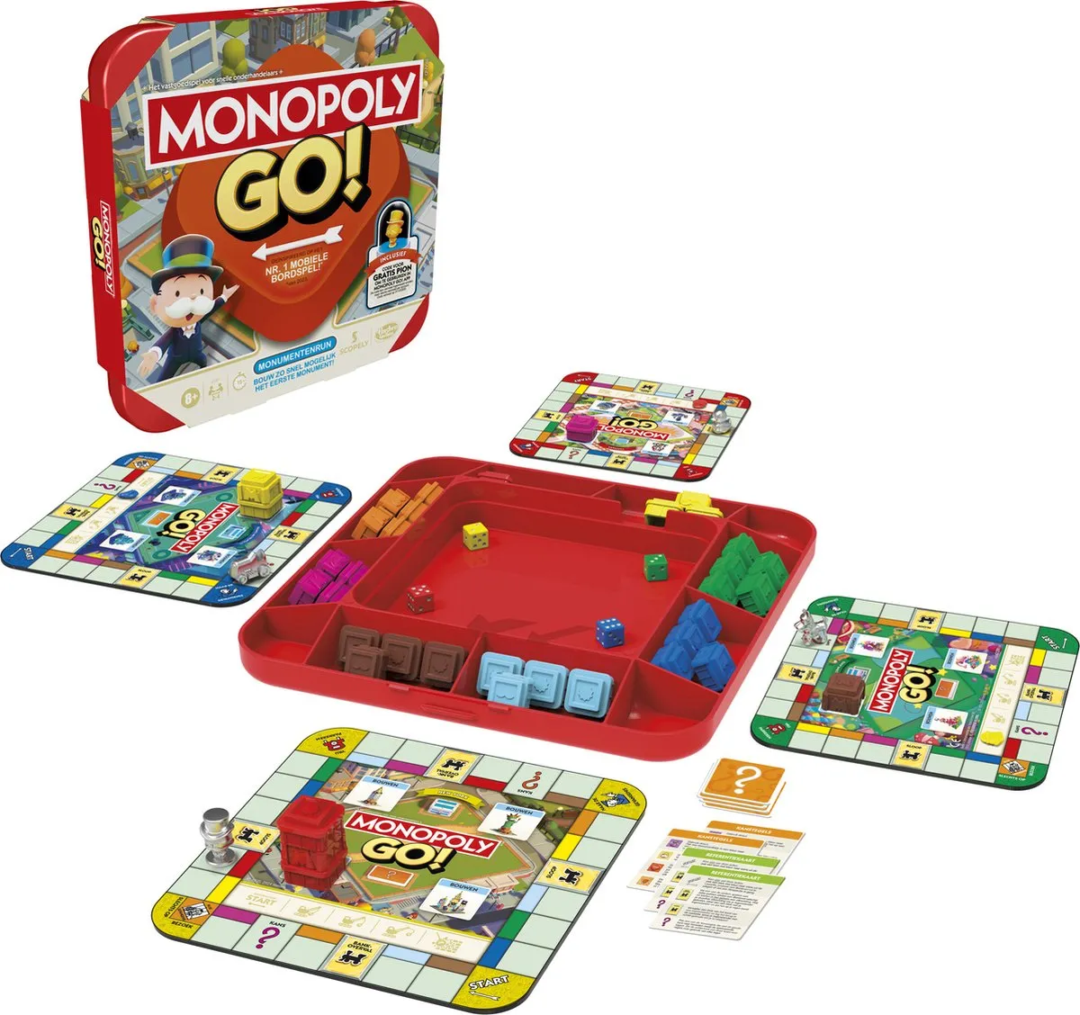 Monopoly GO! Bordspel 2014721 - 2-4 Spelers