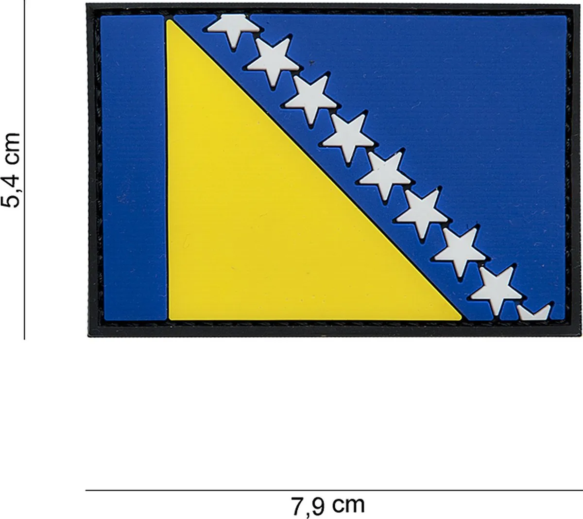 101 Inc Embleem 3D PVC Bosnië 15068