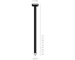 Union nagel DA32 vz schuin (4000st)