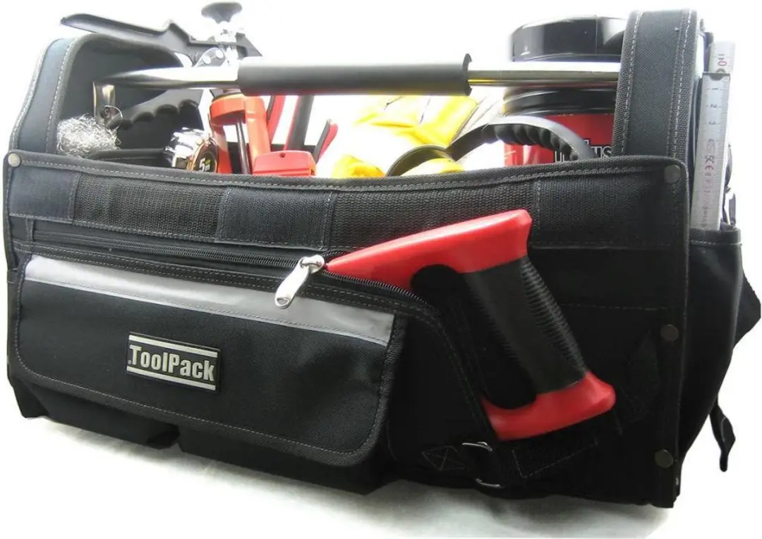 Toolpack Tote Gereedschapstas 360.015 - Zwart - afbeelding 5 van 5