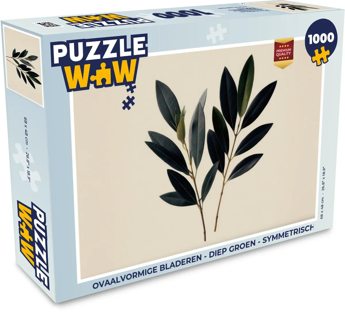 PuzzleWow Legpuzzel 1000 Stuks