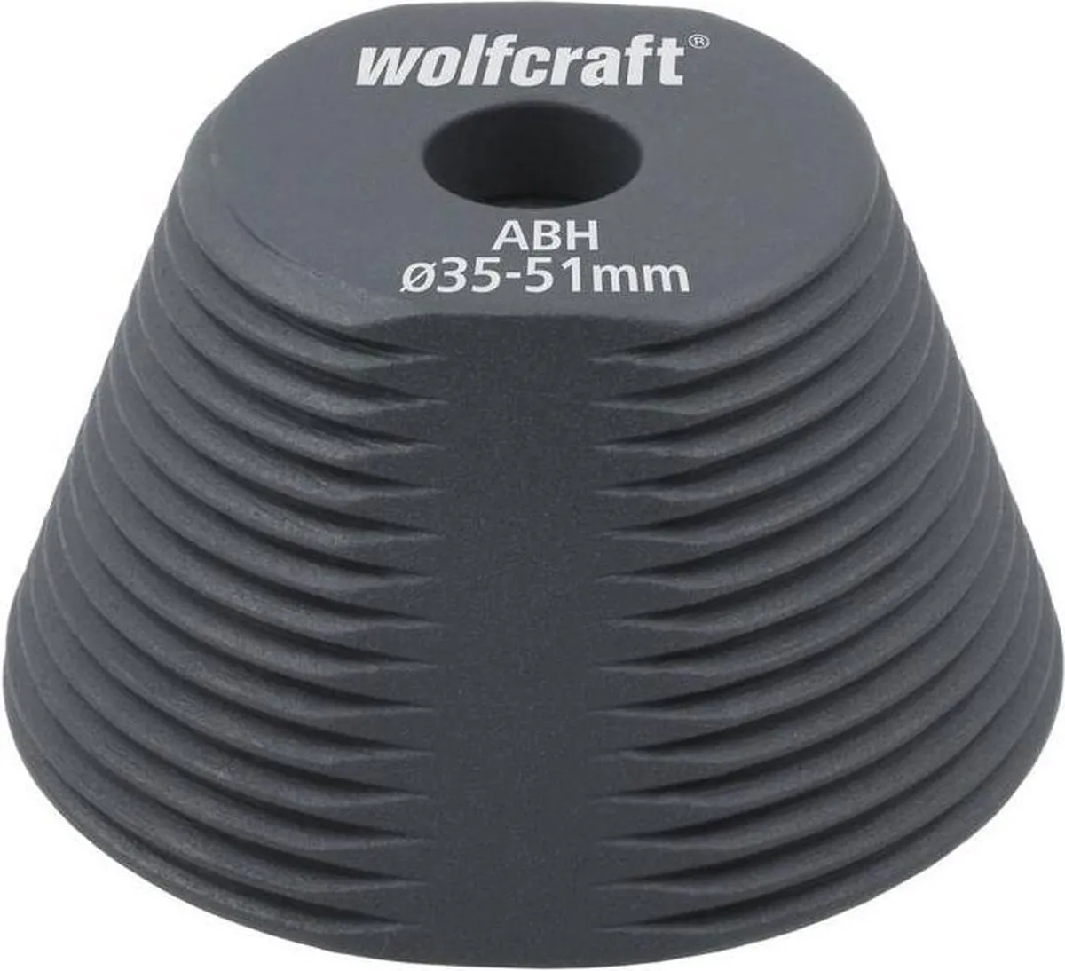 Wolfcraft Gatenzaaghulpstuk 5950000 - Ø35-51mm