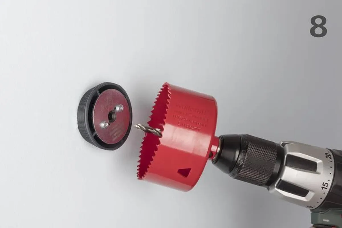 Wolfcraft Gatenzaaghulpstuk 5950000 - Ø35-51mm