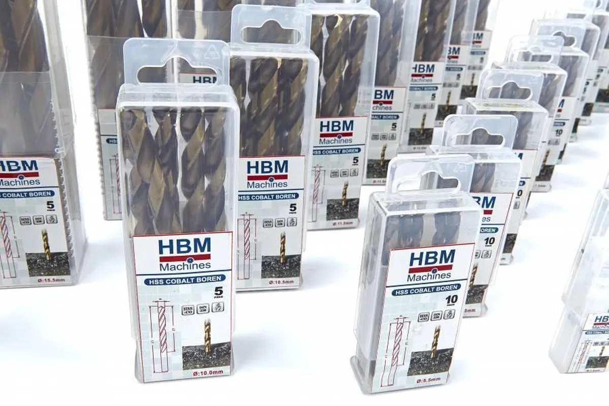 HBM Cobalt Boor 9,5mm - 5 Stuks