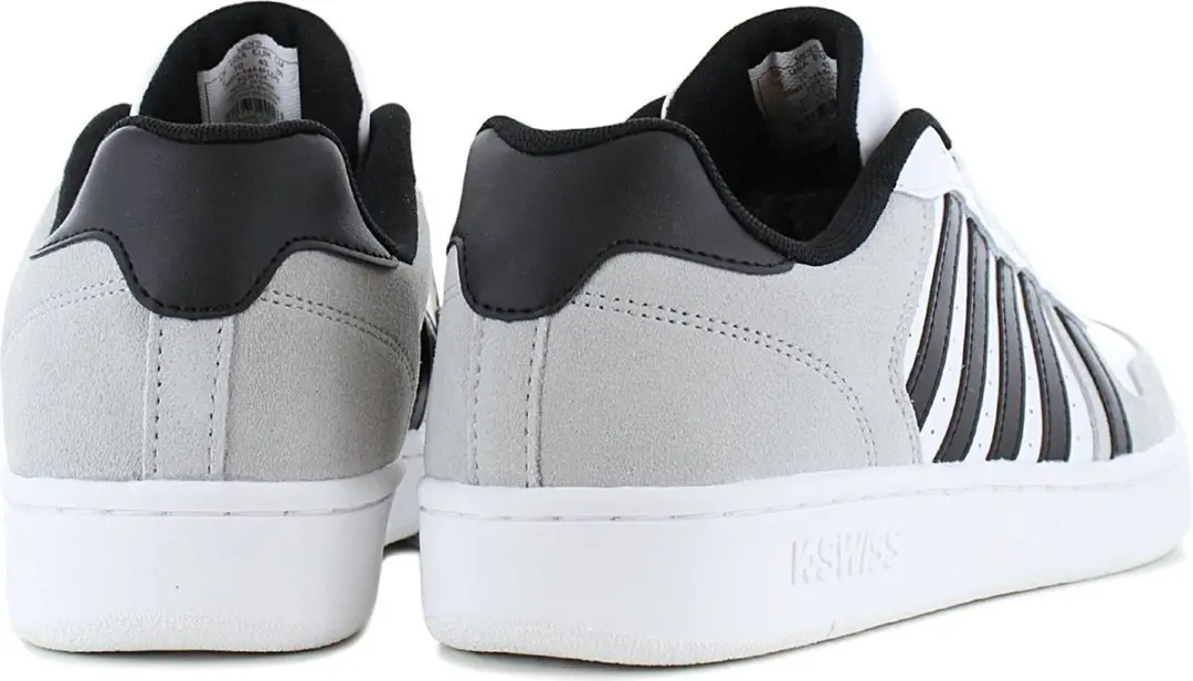 K-Swiss Palisades Leather Heren Sneakers Wit - afbeelding 4 van 6