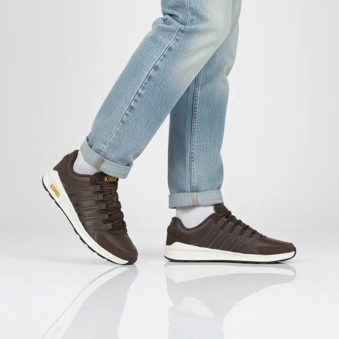 K-Swiss Vista Trainer Heren Sneakers Bruin - afbeelding 2 van 6