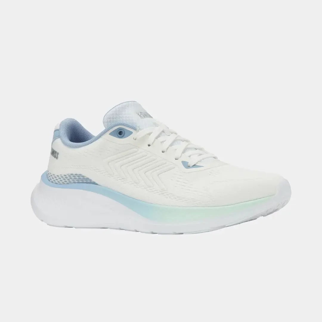 K-Swiss Selby Dames Sneaker Kleur: Wit/Blauw/Groen,Maat: 38