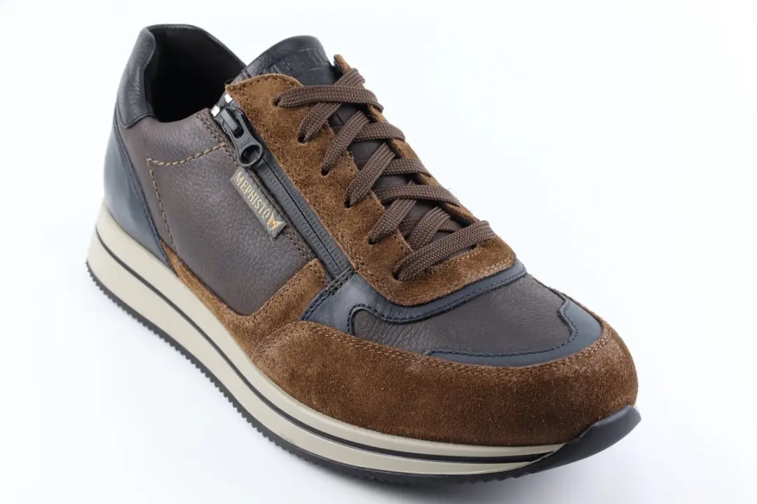 Heren Veterschoenen Mephisto Gilford Brown Bruin - Maat 8 - afbeelding 6 van 6