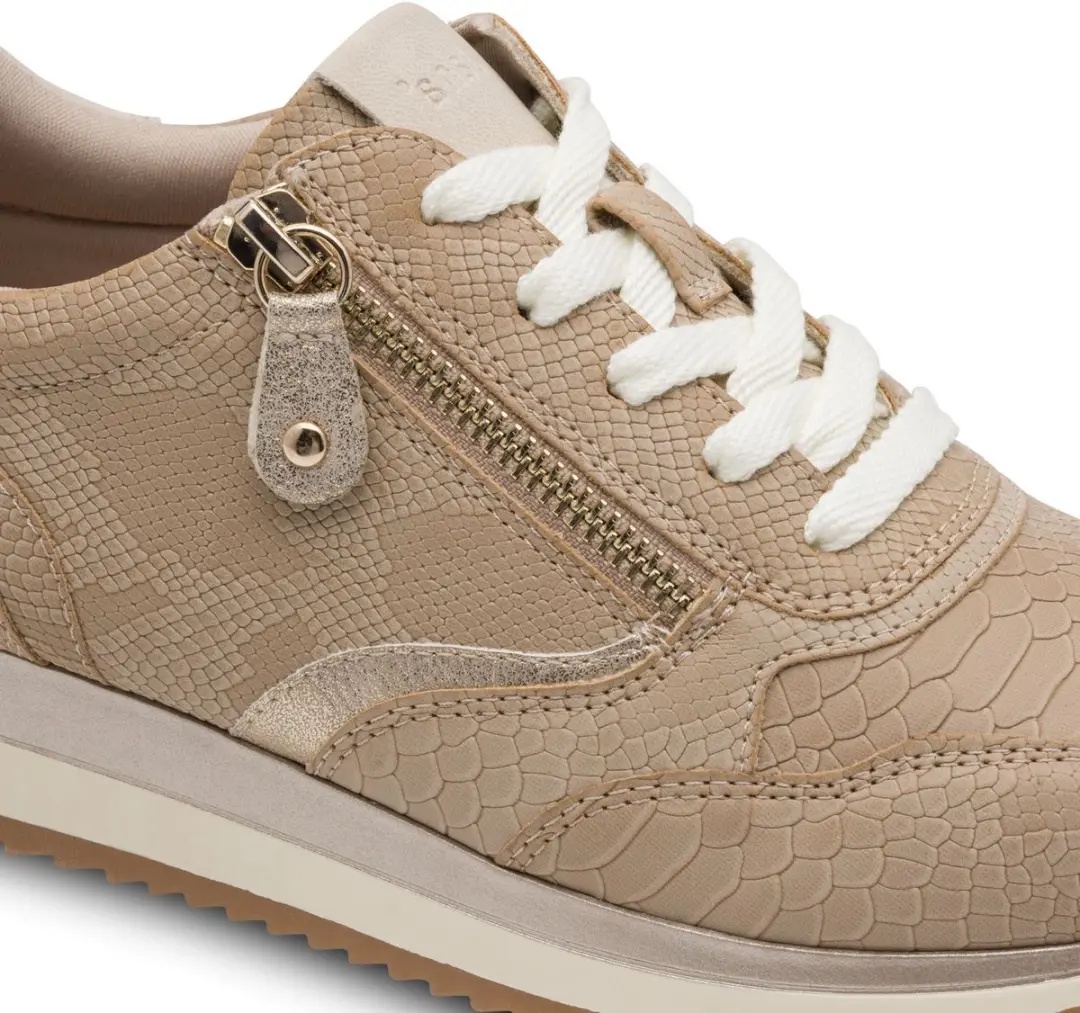 Jana Dames Sneakers - Tan - 37 EU - afbeelding 6 van 6
