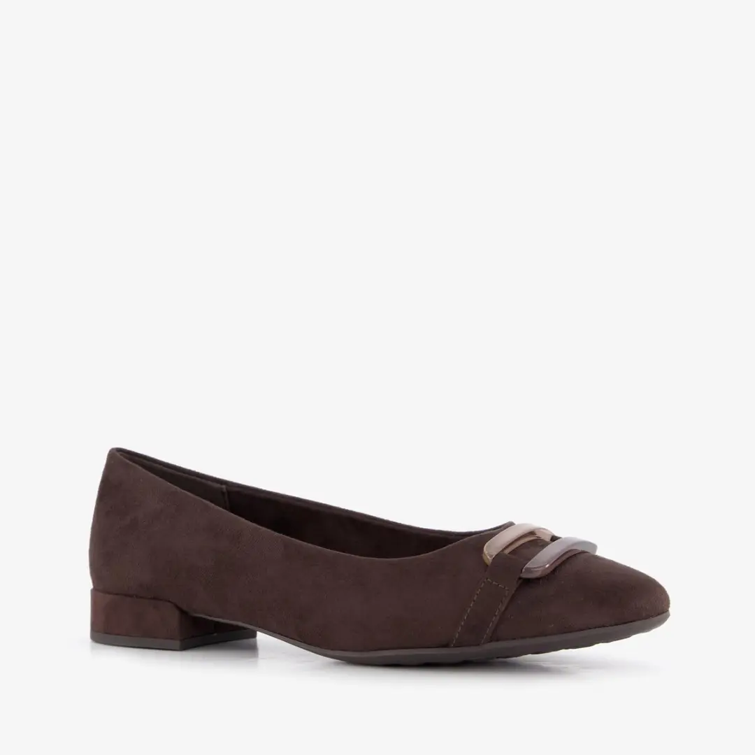 Jana dames ballerina bruin