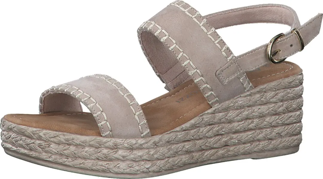 MARCO TOZZI premio Leather, Soft Lining and Feel Me Softstep Insole Dames Sandal