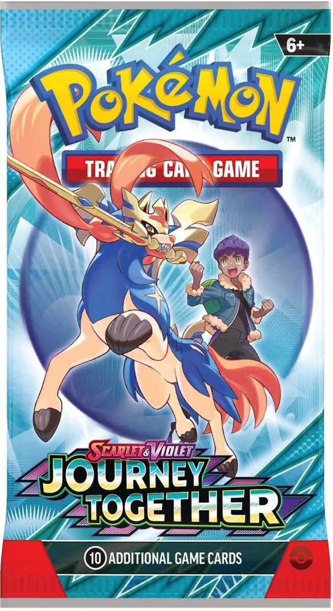 Pokémon Journey Together Scarlet & Violet Boosterpack - 10 Kaarten