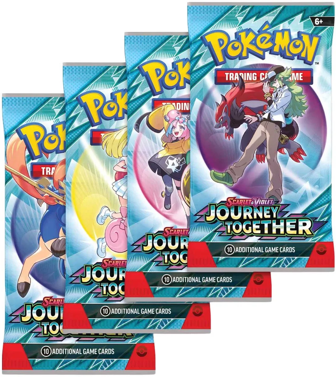 Pokémon Journey Together Scarlet & Violet Boosterpack - 10 Kaarten