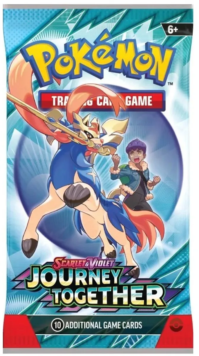 Pokémon Journey Together Scarlet & Violet Boosterpack - 10 Kaarten