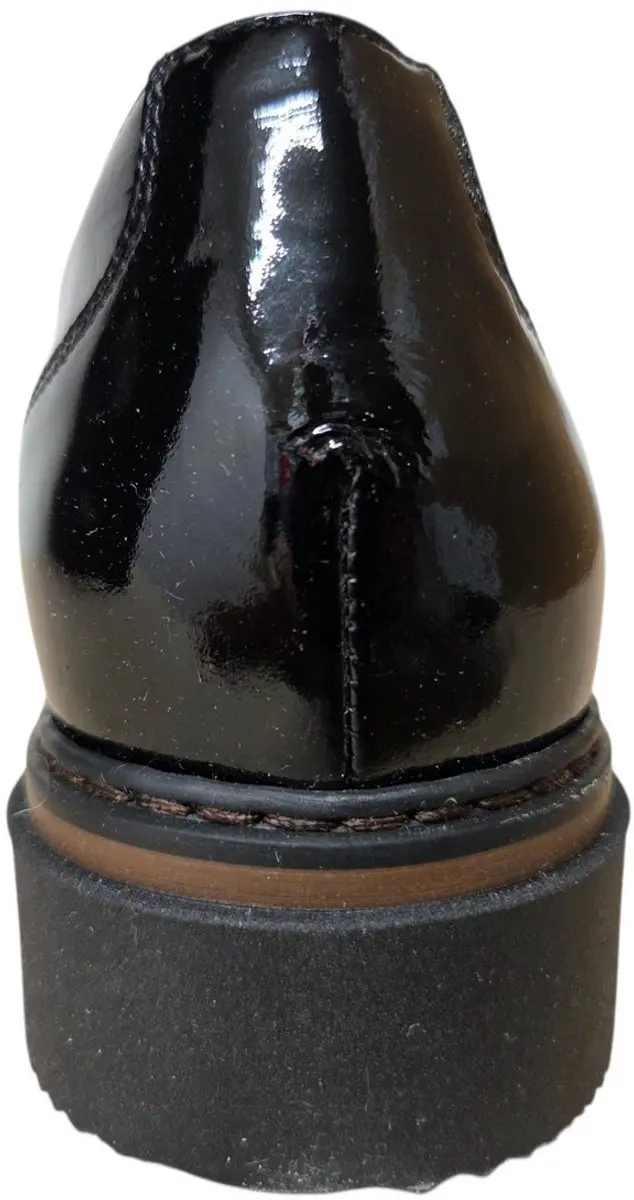 DL Sport 6766 934 04K Scillak Nero Instappers Zwart Lak Dames - Zwart - 41 - afbeelding 3 van 6