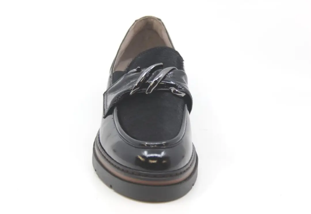 DL Sport 6766 934 04K Scillak Nero Instappers Zwart Lak Dames - Zwart - 41 - afbeelding 6 van 6