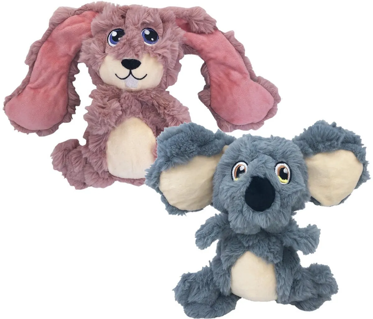 KONG Scrumplez Bunny Pluche - Roze