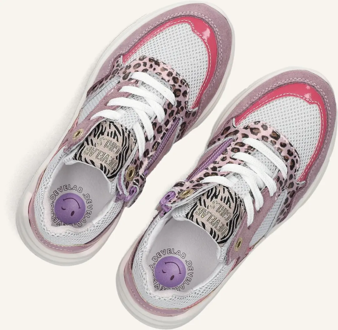 Develab 47136 Sneakers - Meisjes - Roze - Maat 31 - afbeelding 6 van 6