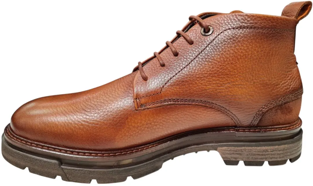 Berkelmans Levin Cognac Veterschoenen Heren - Cognac - 45 - afbeelding 4 van 4