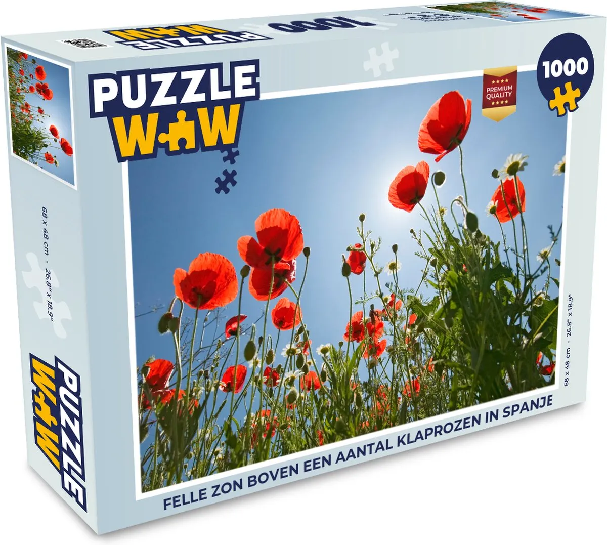 PuzzleWow Legpuzzel 1000 Stuks