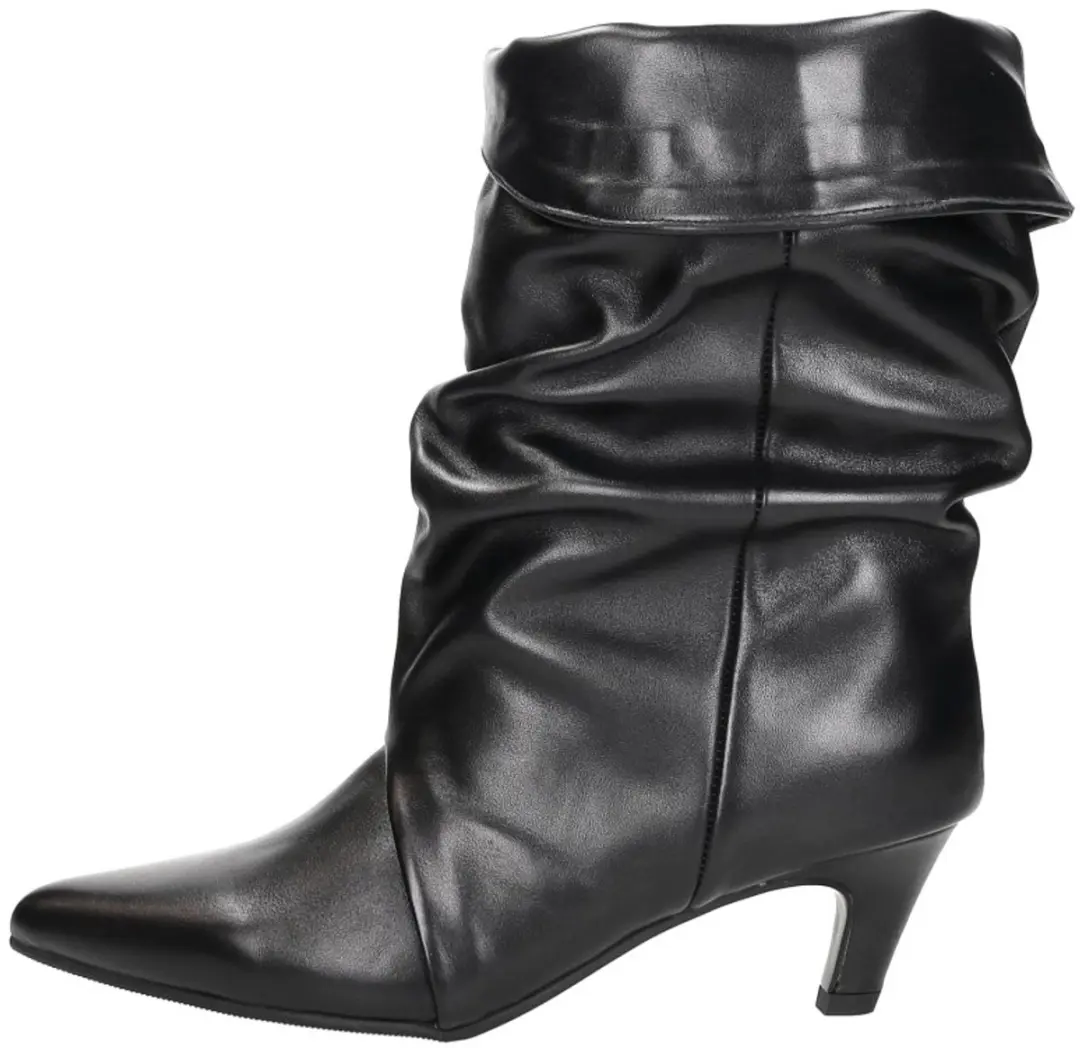 Shoecolate Enkellaarsjes Hak - Zwart - 37 - afbeelding 2 van 6