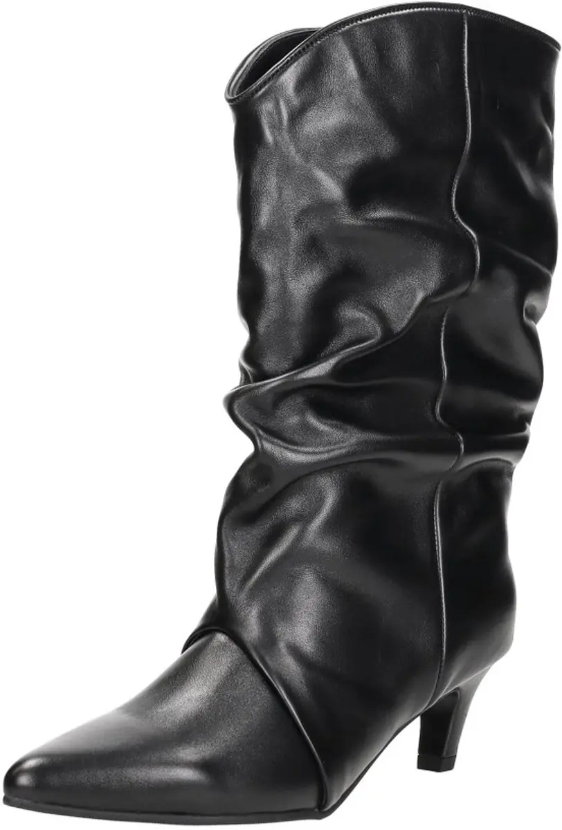 Shoecolate Enkellaarsjes Hak - Zwart - 37 - afbeelding 4 van 6