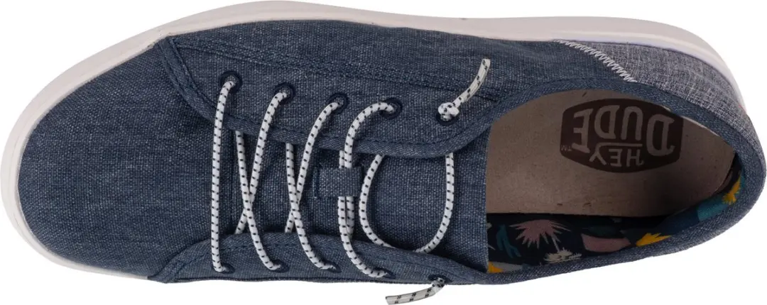 Hey Dude Craft Linen Sneakers Marineblauw 39 - afbeelding 3 van 5