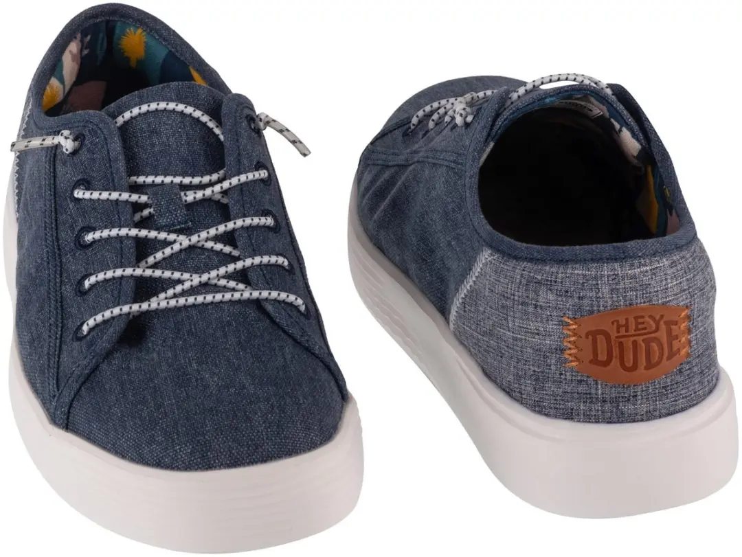 Hey Dude Craft Linen Sneakers Marineblauw 39 - afbeelding 5 van 5