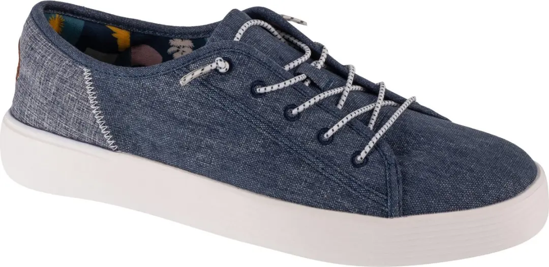 Hey Dude Craft Linen Sneakers Marineblauw 39