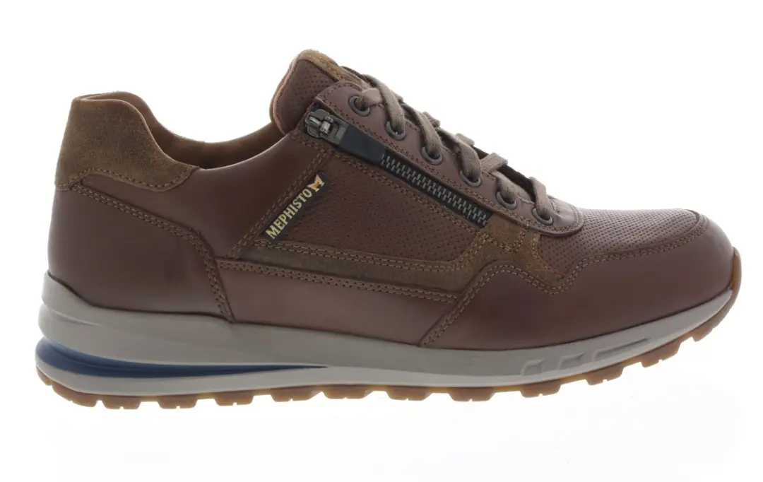 Heren Veterschoenen Mephisto Bradley Chestnut Cognac