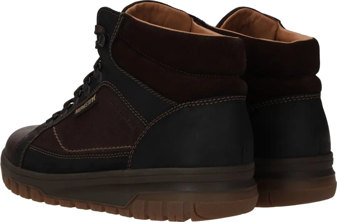 Mephisto PITT NEVADA - Volwassenen Heren sneakersHeren veterschoenVrije tijd half-hoog - Kleur: Bruin - Maat: 43.5 - afbeelding 6 van 6