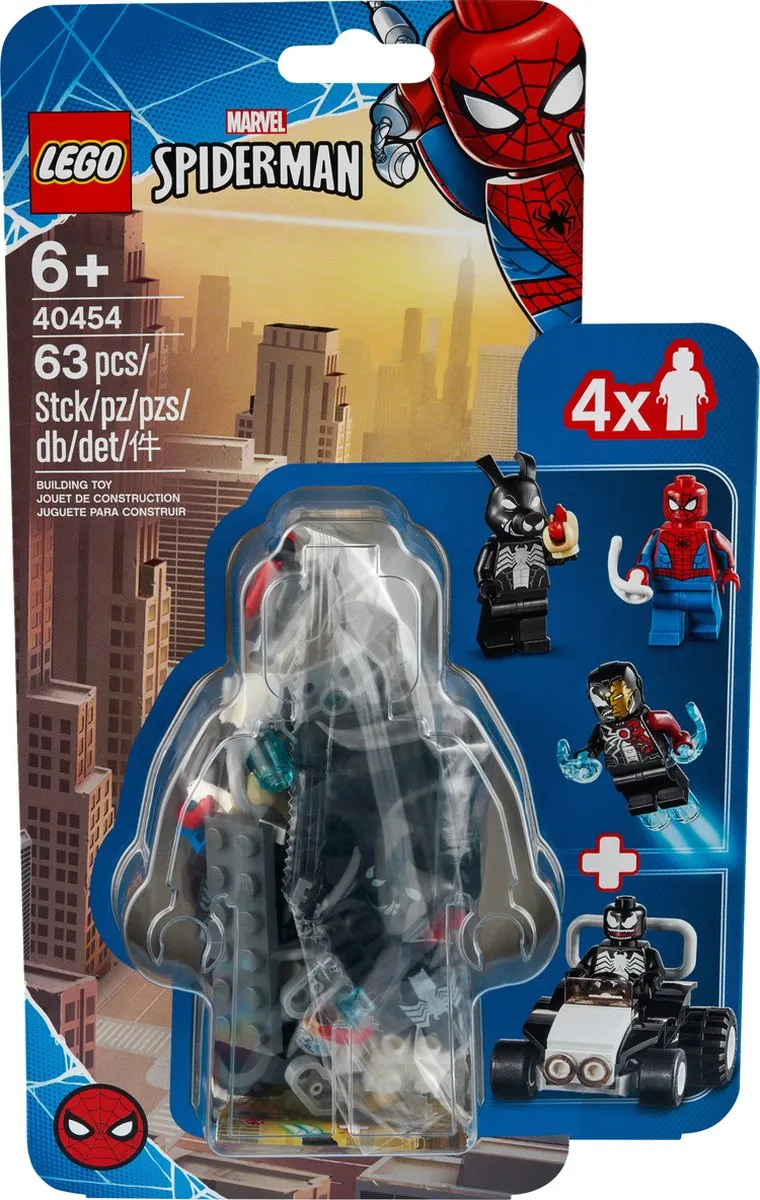 LEGO Marvel Spider-Man versus Venom en Iron Venom 40454