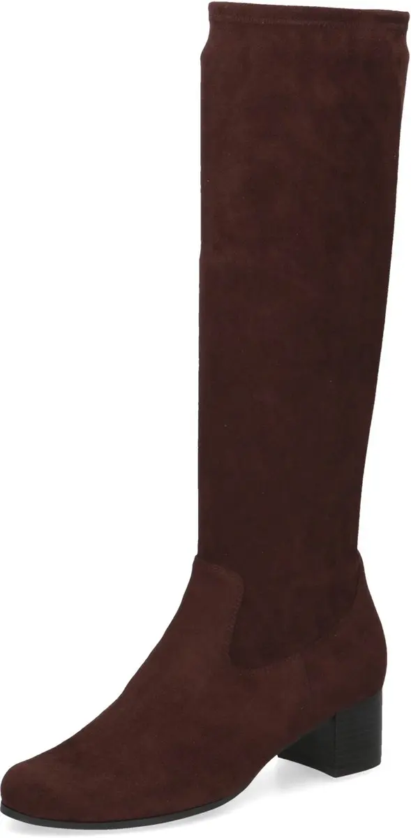 Caprice 9-9-25507-47 302 Lange Laarzen Donker Bruin Stretch Dames - Donker Bruin - 40 - afbeelding 4 van 6