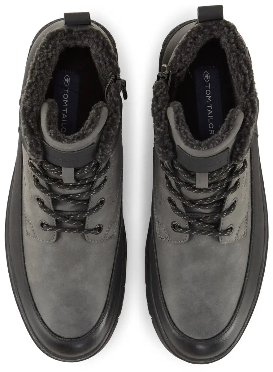 Tom Tailor - Waterdichte laarzen met voering - Maat 44 - grey