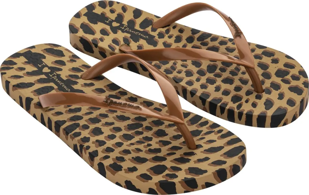 Ipanema Animale Print Teenslipper Beige 37 - afbeelding 2 van 3