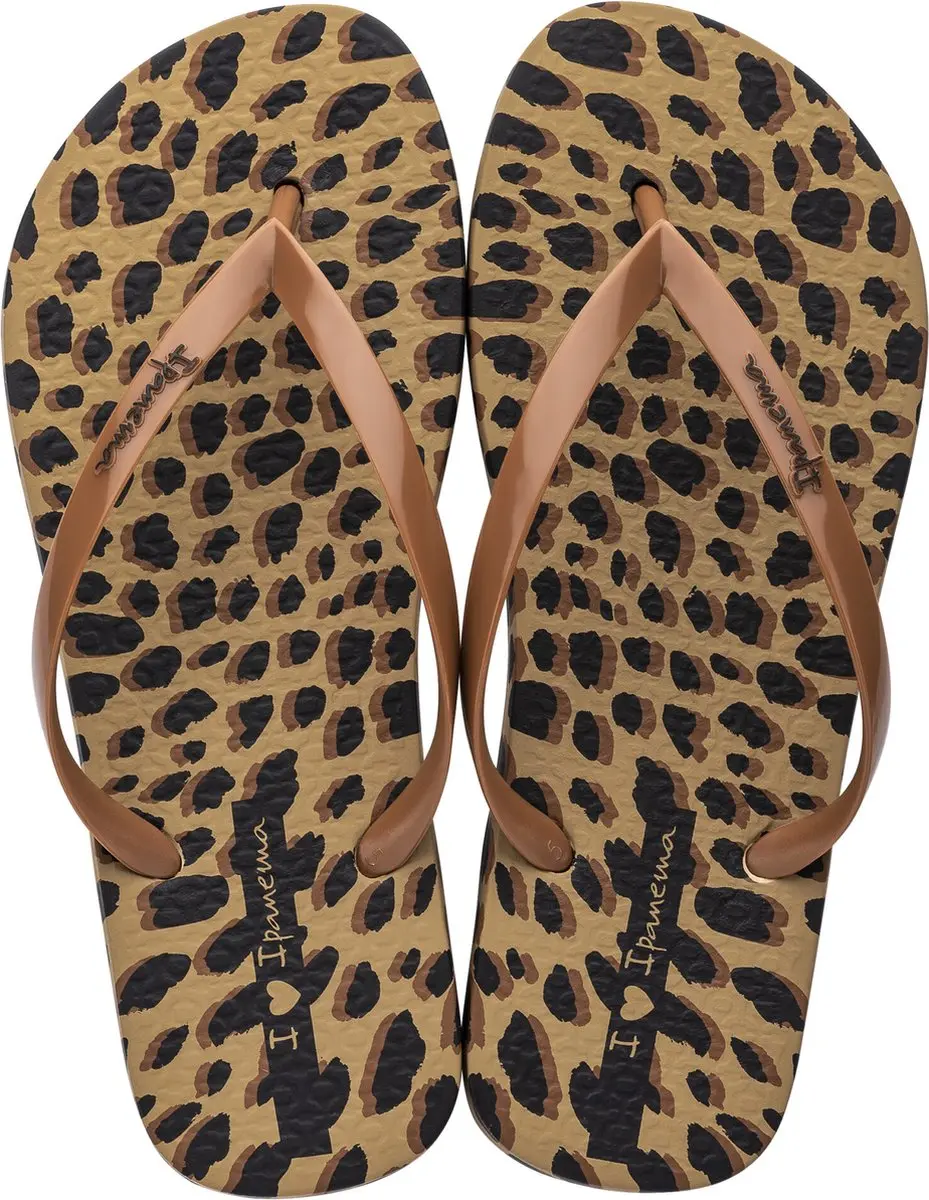 Ipanema Animale Print Teenslipper Beige 37