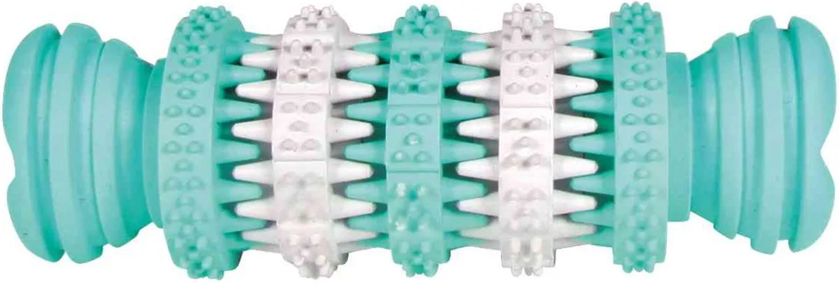 Trixie Denta Fun Bot Mintfresh Natuurrubber 14cm - afbeelding 2 van 3