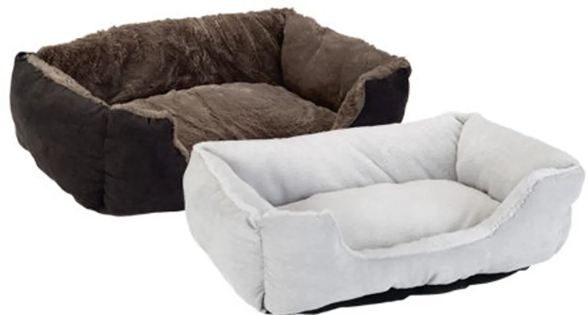 Beeztees Baboo Kattenmand M - 48x37x18cm Taupe/Zwart